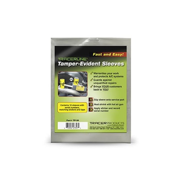 Tracer Products TAMPER EVIDENT SLEEVES 10/PK DLTP30 - main